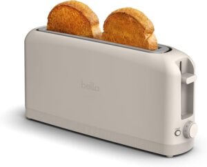 bella 2 Slice Slim Toaster (Fits-anywhere™) — The Tiny Countertop Tyrant That Bullies Bread Into Perfection